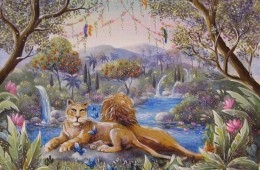 Les deux lions